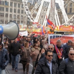 В Амстердаме прошли шествие и митинг к 101 годовщине армянского Геноцида