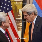 Armenia's Sargsyan, U.S.' Kerry talk Karabakh over the phone