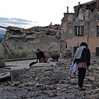 Около 300 исторических зданий пострадали или были разрушены вследствие землетрясения в Италии