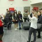Yerevan school students visit VivaCell-MTS headquarters