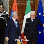 Իտալիայի նախագահ. Հայաստանը ռազմավարական նշանակություն ունի մեզ համար