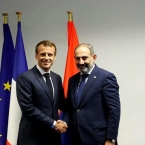 Pashinyan-Macron meeting currently underway in Paris