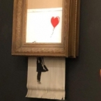 Buyer of Banksy’s self-destructed painting keeps $1.4 mln worth deal