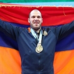 Армянский тяжелоатлет Акоп Мкртчян установил рекорд и стал чемпионом Европы