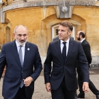 Armenia PM, French President discuss ties, peace efforts