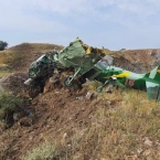 В Армении разбился учебно-тренировочный самолет Минобороны: 2 человека погибли