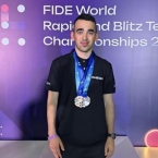 Haik Martirosyan wins silver at FIDE World Blitz Team Championship