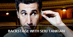Backstage with Serj Tankian
