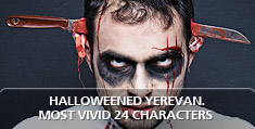 Halloweened Yerevan. Most Vivid 24 Characters