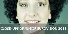 Close-ups of Junior Eurovision 2011