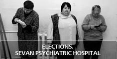 Parliamentary elections: voters in Sevan Psychiatric Hospital