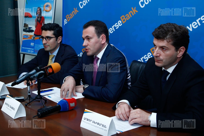 Կոնվերս բանկի ներկայացուցիչների ասուլիսը