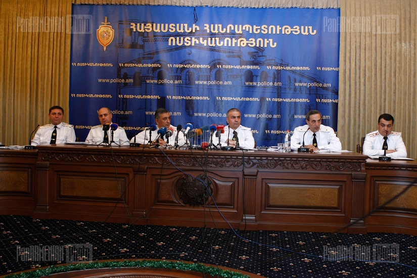 RA Police activity report of 2012 first half