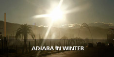 Summer resorts in winter: Batumi and Kobuleti, Adjara 