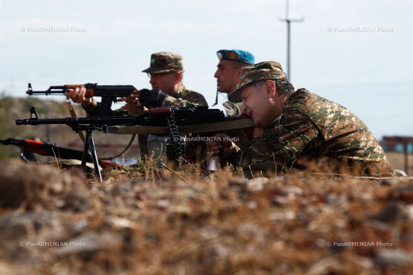  &laquo;Արձագանք 2013&raquo; հրամանատարաշտաբային զորավարժություններ