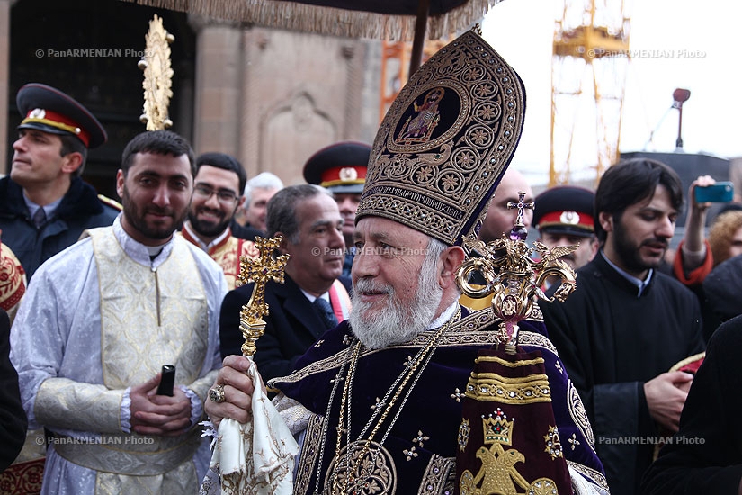 Սուրբ Ծննդյան պատարագը Մայր Աթոռ Սուրբ Էջմիածնում