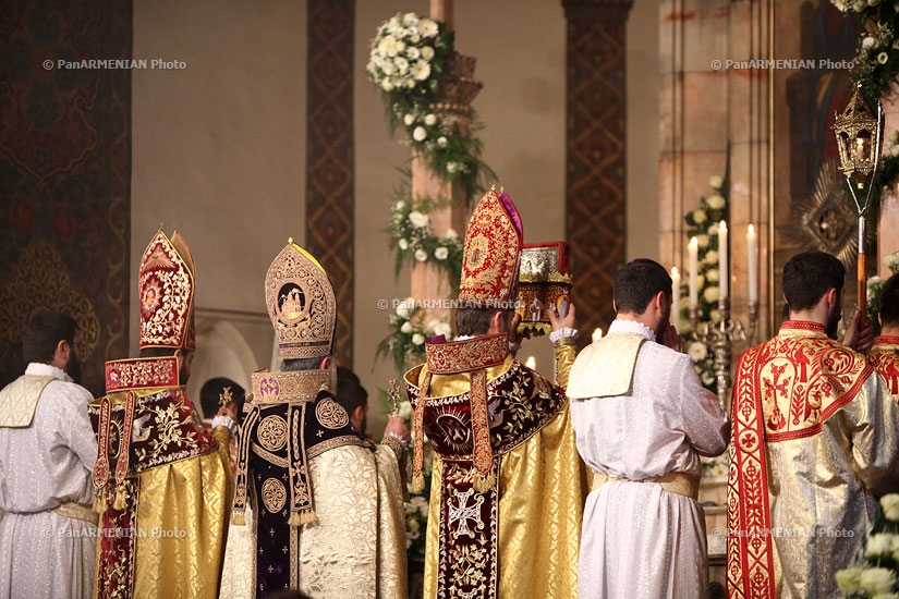 Սուրբ Ծննդյան պատարագը Մայր Աթոռ Սուրբ Էջմիածնում