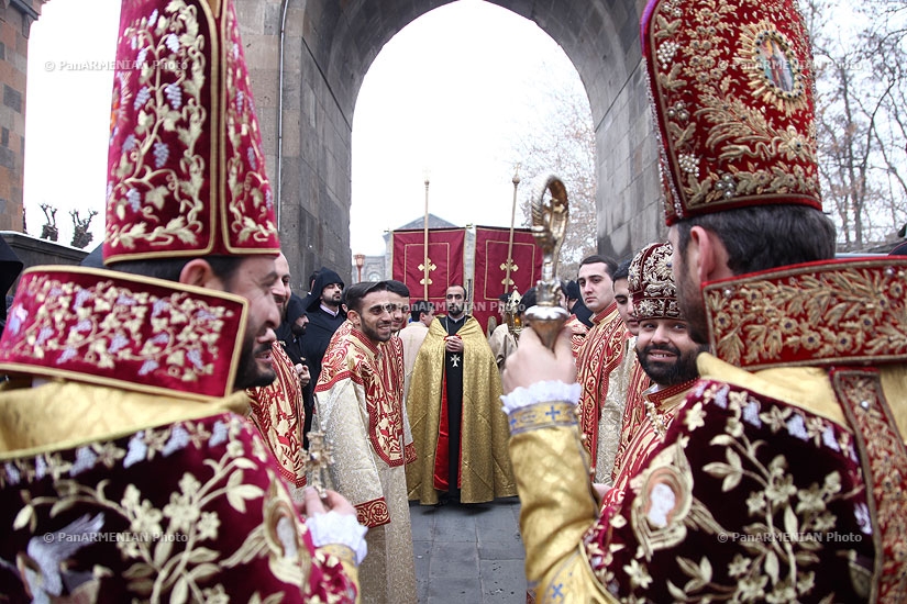 Սուրբ Ծննդյան պատարագը Մայր Աթոռ Սուրբ Էջմիածնում