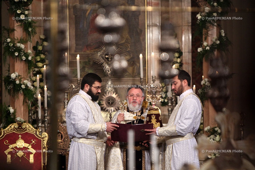 Սուրբ Ծննդյան պատարագը Մայր Աթոռ Սուրբ Էջմիածնում