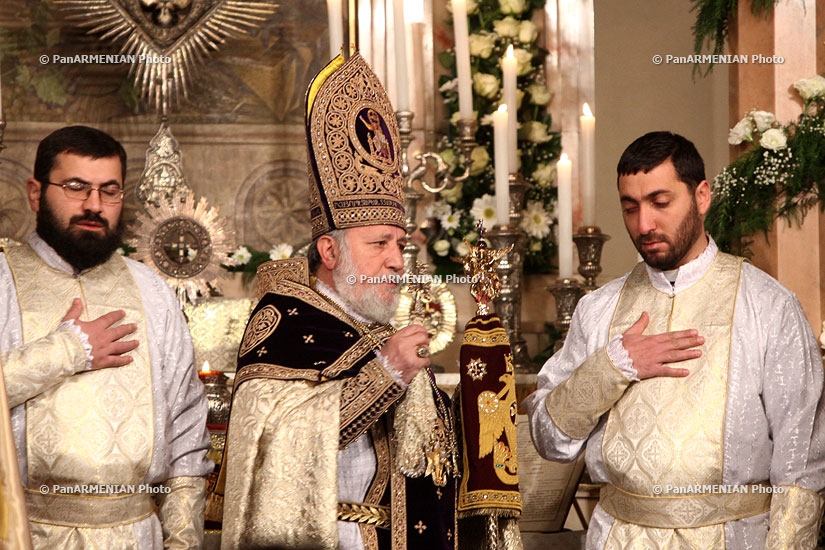 Սուրբ Ծննդյան պատարագը Մայր Աթոռ Սուրբ Էջմիածնում