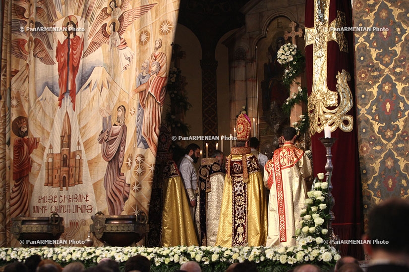 Սուրբ Ծննդյան պատարագը Մայր Աթոռ Սուրբ Էջմիածնում