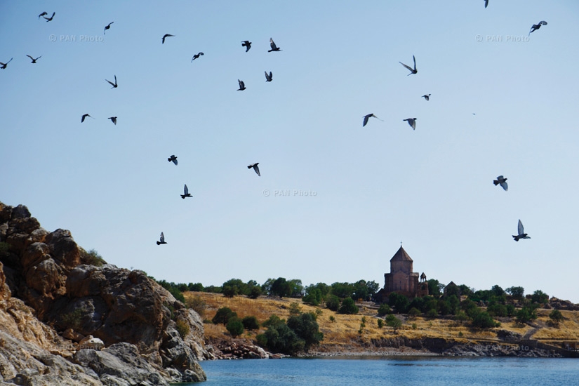 Aghtamar island, with the Church of the Holy Cross