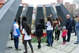 24 апреля в Екатеринбурге прошло мирное шествие в память жертв Геноцида армян