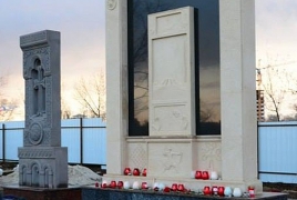 В Оренбурге состоялось торжественное открытие Памятника жертвам Геноцида армян