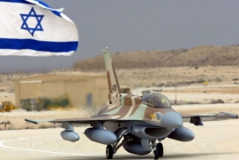 Israeli jets target militants on border with Syria