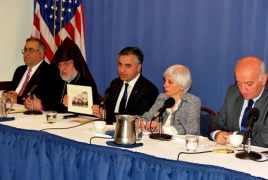Washington hosts press conference on Sis Catholicosate lawsuit