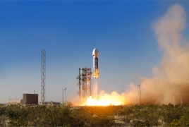 Amazon founder’s rocket company launches first space craft