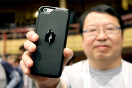iPhone case capable of harvesting energy from air developed