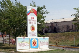Военнослужащие 102 российской военной базы в Армении впервые приняли участие в акции «Бессмертный батальон»
