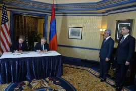 Армения и США подписали соглашение «О торговле и инвестициях», переговоры по которому велись много лет