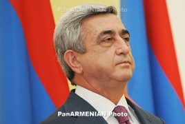 Президент Армении из США отправился в Москву для участия в праздновании 70-летия Победы