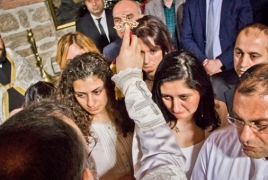 Forcibly islamized Armenians get baptized in Turkey