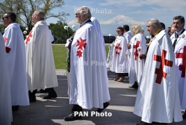 Knight Templars ink protocol on Genocide in Yerevan