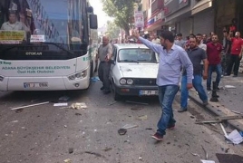 Casualties reported as blasts hit Turkish opposition party offices