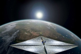 Первый коммерческий спутник с солнечными парусами успешно выведен на орбиту