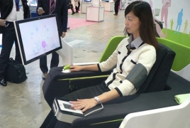 Sharp's 'Health Cockpit' rates your wellness while you sit