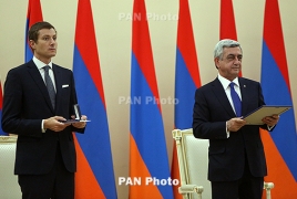 Премией президента Армении награждены женщины, пережившие Геноцид армян