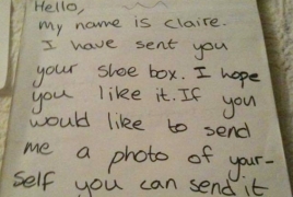 Իռլանդուհին հաղորդագրություն է ստացել հայ երիտասարդից 16 տարի առաջ ուղարկած նվերների համար