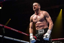 Jake Gyllenhaal as famous boxer in 