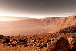 Ученые обнаружили стекло на Марсе