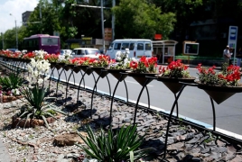 Երևանում տնկված ծաղիկների թիվը 2015-ին կհասնի 2.2 միլիոնի