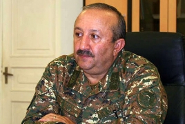 Уже экс-командующий Армией обороны НКР Мовсес Акопян назначен замначальника Генштаба ВС Армении