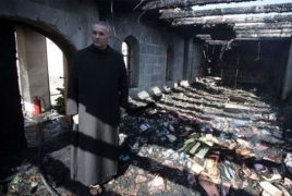 Jesus miracle church in Israel hit by arson
