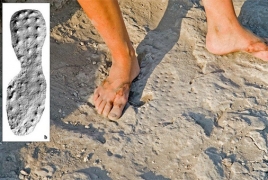 В Израиле обнаружен отпечаток ноги римского солдата