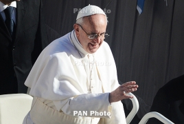 Pope slams “great powers” over Armenian Genocide