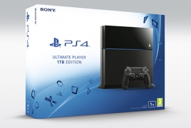Sony выпустит версию приставки PS4 с жестким диском объемом 1 ТБ